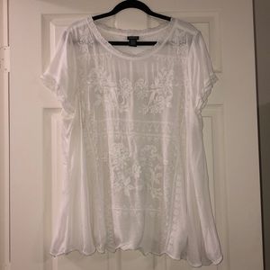 Torrid Embroidered Top
